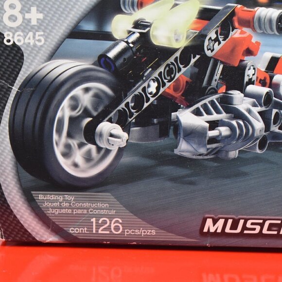 LEGO RACERS Muscle Slammer Bike 8645 New - Picture 3 of 8